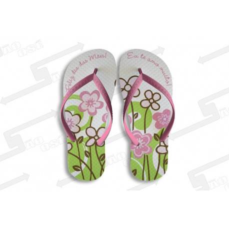 Chinelo para evento Dia das mães - Cod. 9002